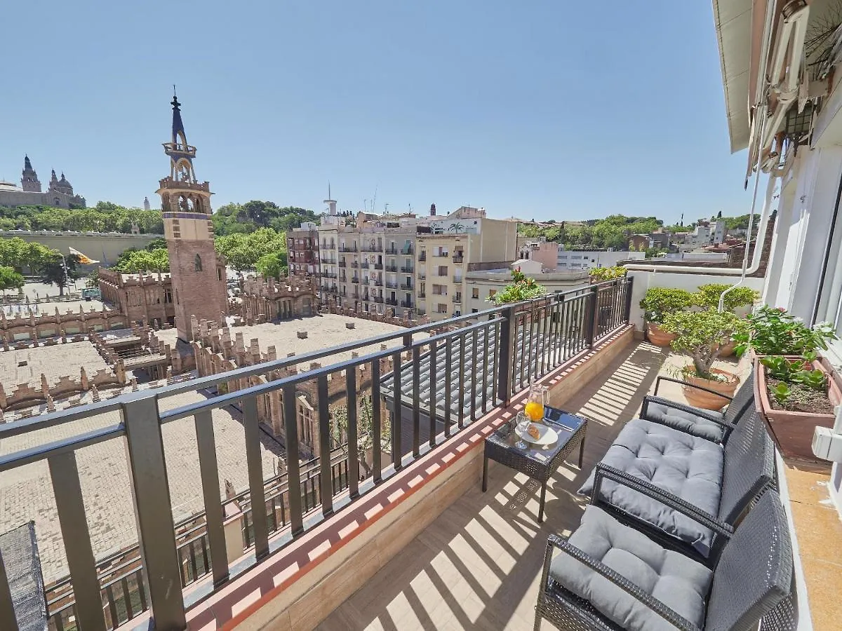 Unique Cozy Scenic Penthouse Apartment Barcelona