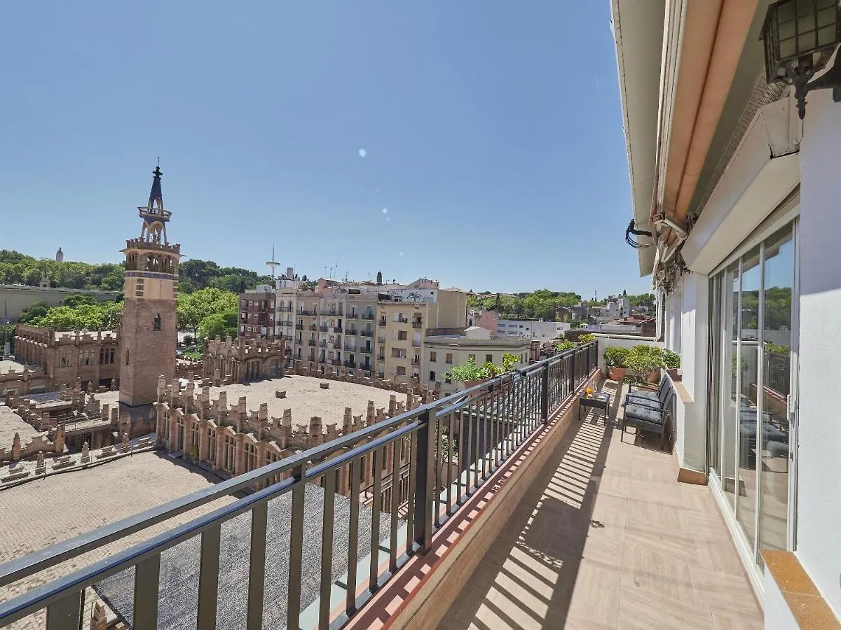 Unique Cozy Scenic Penthouse Apartment Barcelona