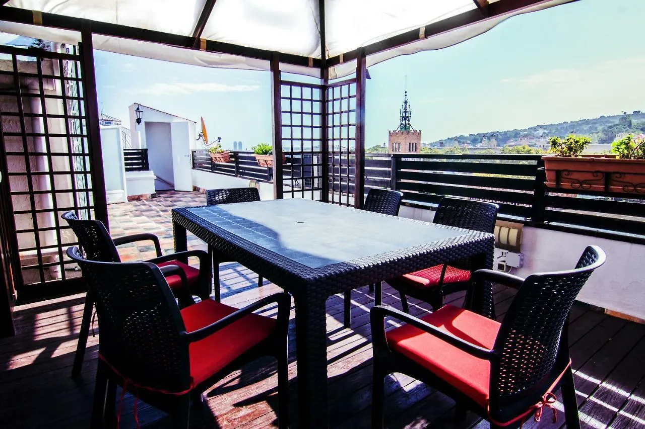 Unique Cozy Scenic Penthouse Apartment Barcelona Spain